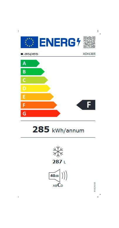 Etiqueta de Eficiencia Energética - ACH4000FDC