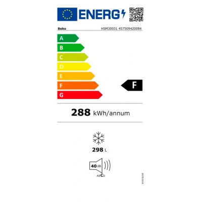 Congelador BEKO HSM30031