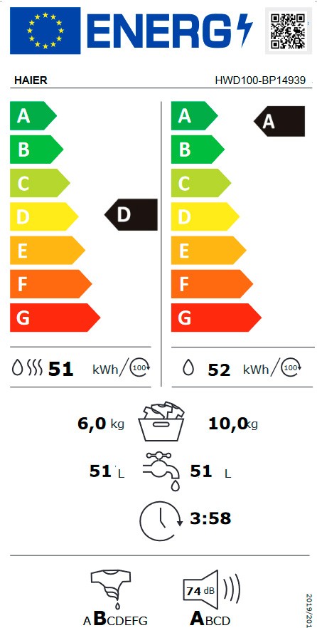 Etiqueta de Eficiencia Energética - 31019769