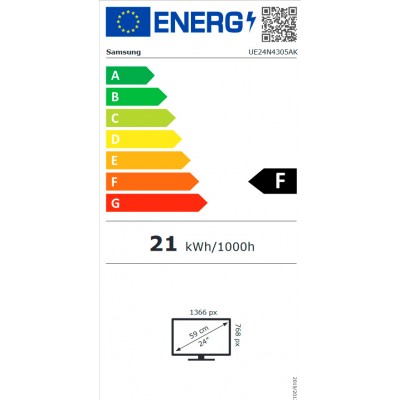 Samsung UE24N4305, pantalla de 24 pulgadas con Smart TV integrada