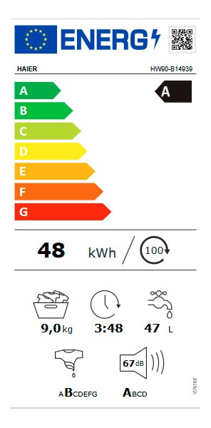 Etiqueta de Eficiencia Energética - 31019059