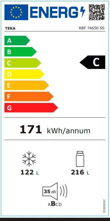 Etiqueta de Eficiencia Energética - 113400024