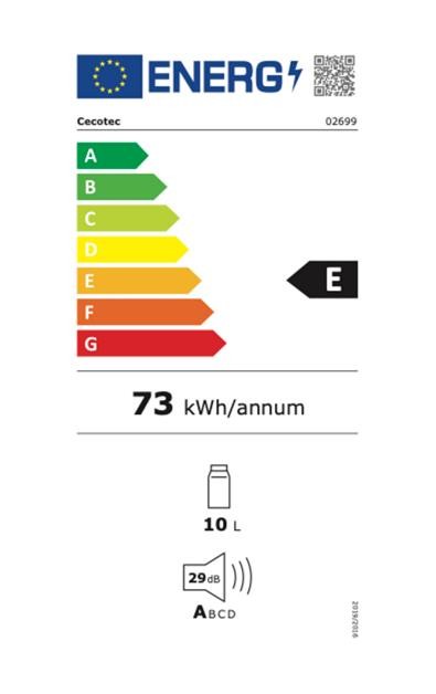 Etiqueta de Eficiencia Energética - 2698