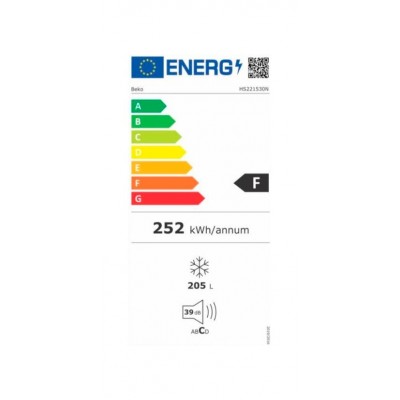 Congelador BEKO HSM20530
