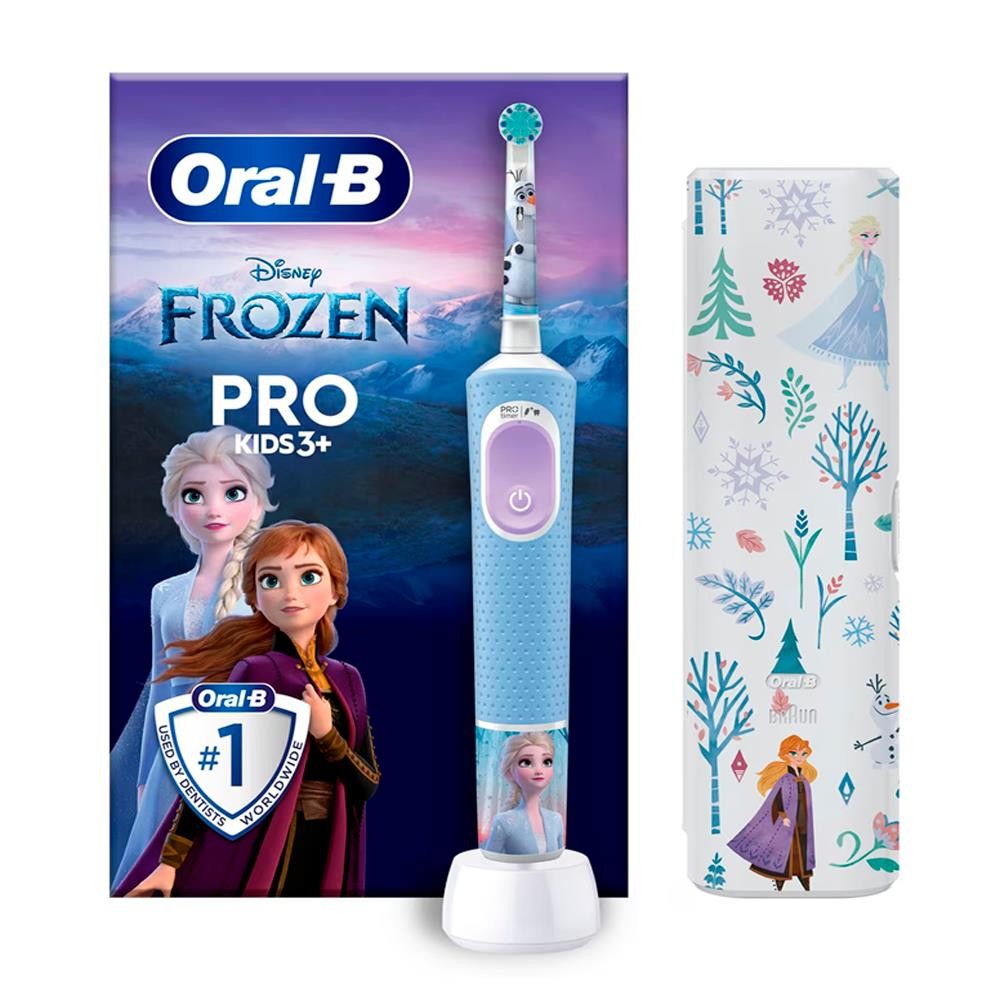 Cepillo Dental ORAL-B Vitality Pro Kids Frozen + Funda Viaje