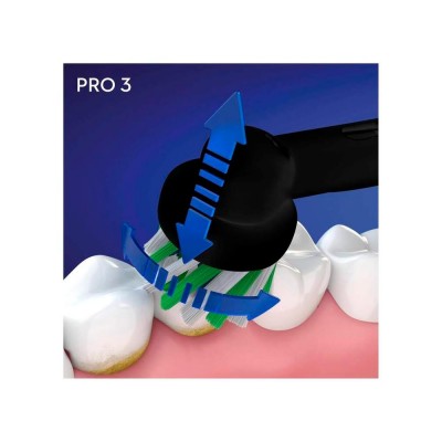 Cepillo Dental ORAL-B PRO3 Negro + 4...