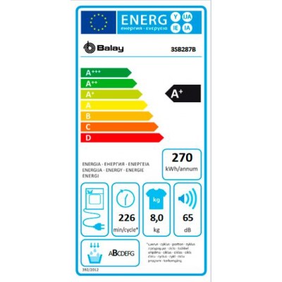 Secadora BALAY 3SB287B