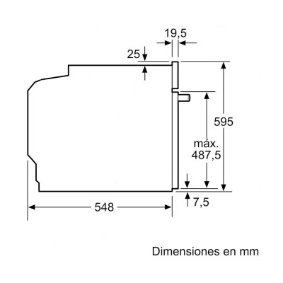 Horno BALAY 3HA5178N6 Cristal Negro...