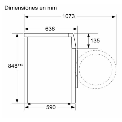 Lavadora BOSCH WGG14Z0XES