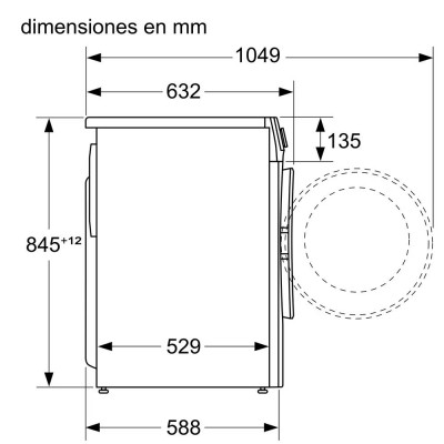 Lavadora BOSCH WGG254ZXES