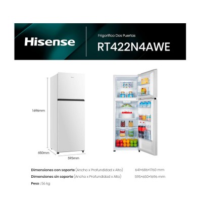 Frigorífico HISENSE RT422N4AWE