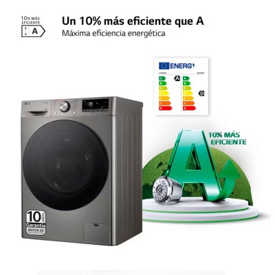 Lavasecadora LG F4DR7011AGS Inox...