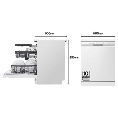 Lavavajillas LG DF355FW