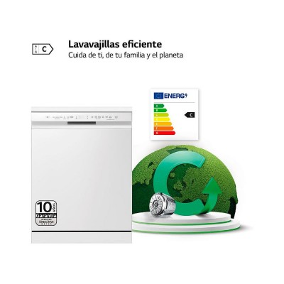 Lavavajillas LG DF355FW