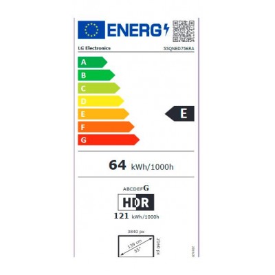 Televisor LED LG 55QNED756RA