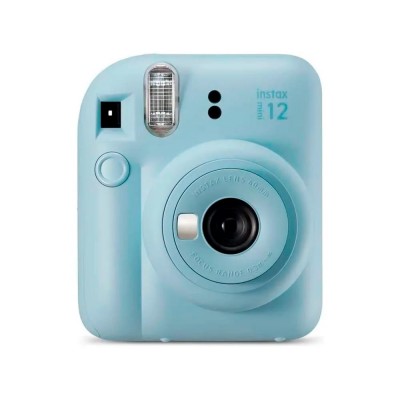 Kit de Cámara instantánea Fujifilm instax mini 12 Azul pastel con funda,  carga 10 fotos y adhesivos magnéticos · Fujifilm · El Corte Inglés