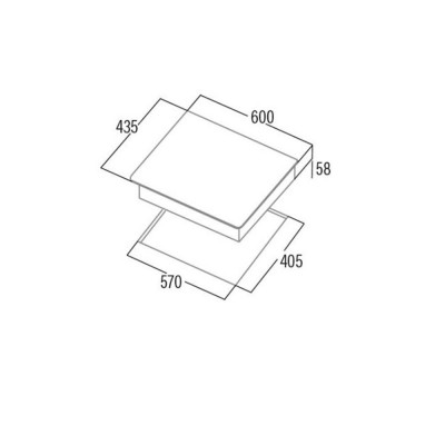Placa CATA IB 5003 BK