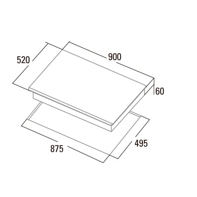 Placa CATA INSB 9012 BK/A