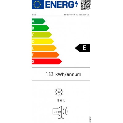 Congelador BEKO FNE1074N