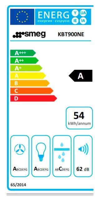 Etiqueta de Eficiencia Energética - KBT900NE