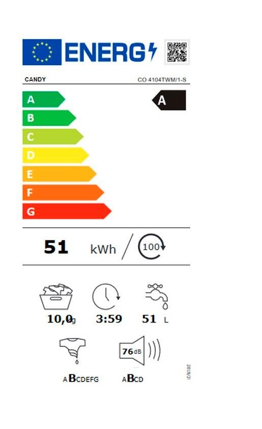 Etiqueta de Eficiencia Energética - 31018680