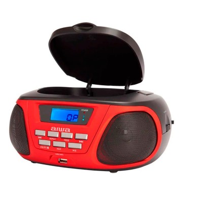 Radio CD AIWA BBTU-300RD Rojo