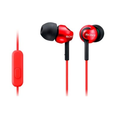 Auricular Interno SONY MDR-EX110AP Red