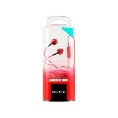 Auricular Interno SONY MDR-EX110AP Red