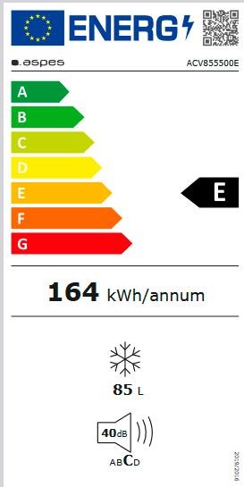 Etiqueta de Eficiencia Energética - ACV855500E