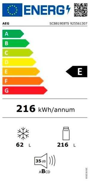 Etiqueta de Eficiencia Energética - 925561307