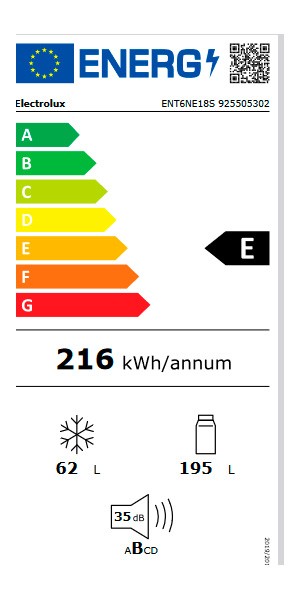 Etiqueta de Eficiencia Energética - 925505302