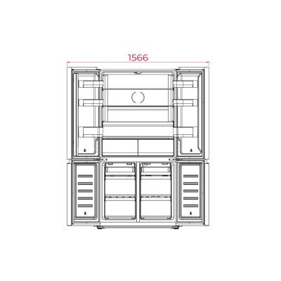 Frigorífico TEKA  TEKA RMF 77960