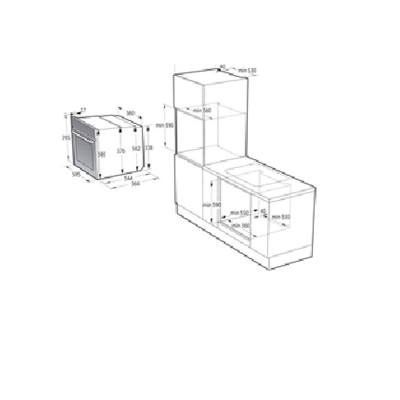 Horno HISENSE BI64213EPB