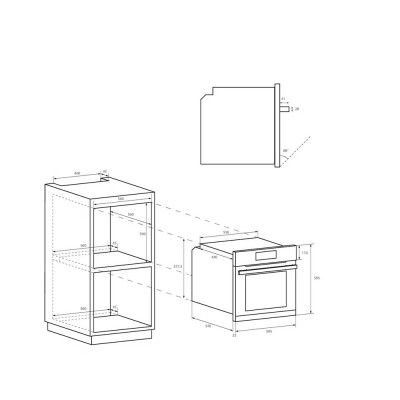 Horno Candy FMBC A825S E0