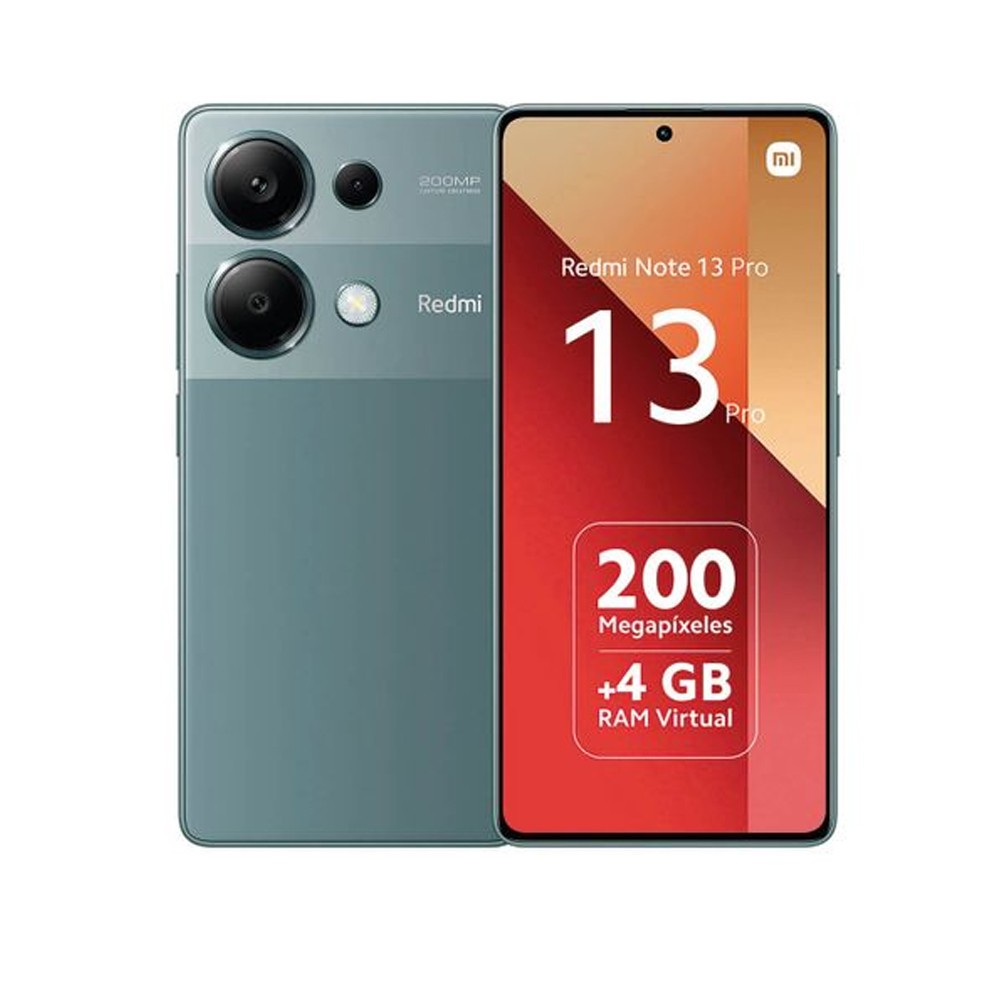 Smartphone XIAOMI Redmi Note13 Pro 4G Verde 8+256GB