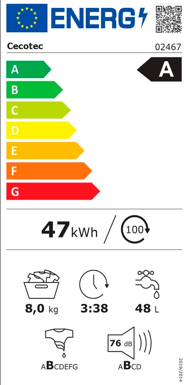 Etiqueta de Eficiencia Energética - 2467