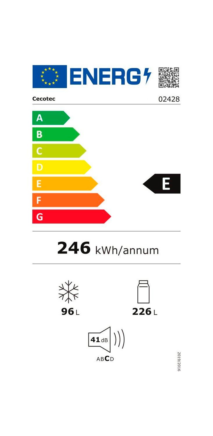 Etiqueta de Eficiencia Energética - 2428