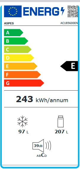 Etiqueta de Eficiencia Energética - AC185600ENF