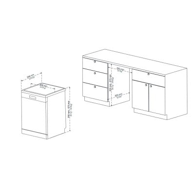 Lavavajillas Carga Frontal SVAN SJ12600E