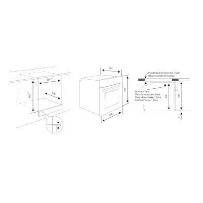 Horno Aspes AHM10700DX