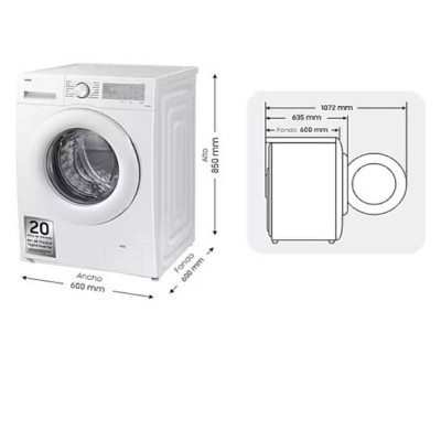 Lavadora Samsung WW80CGC04DTHEC