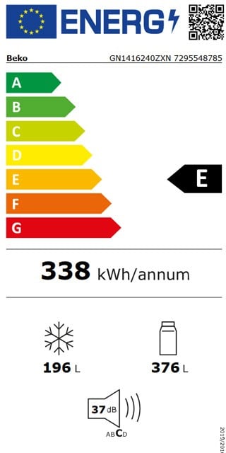 Etiqueta de Eficiencia Energética - GN1416240ZXN