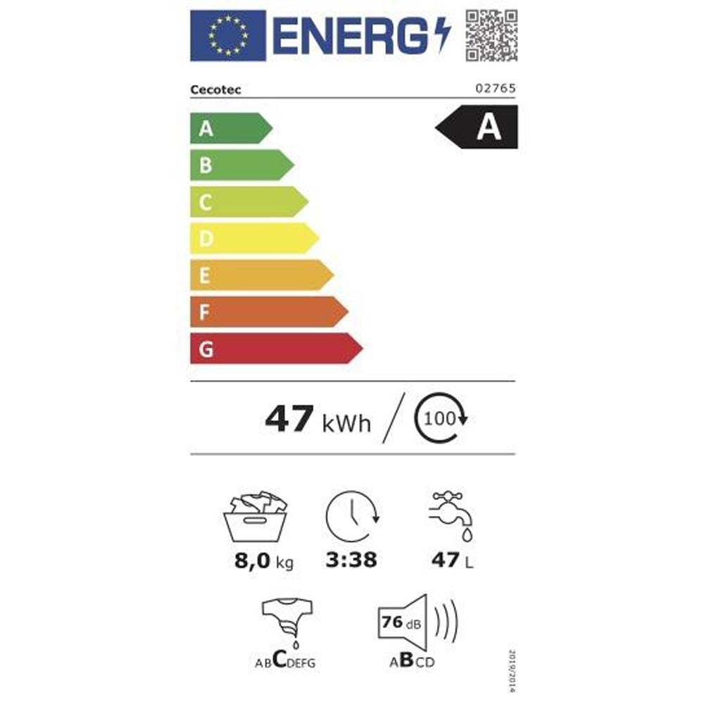 Etiqueta de Eficiencia Energética - 2765