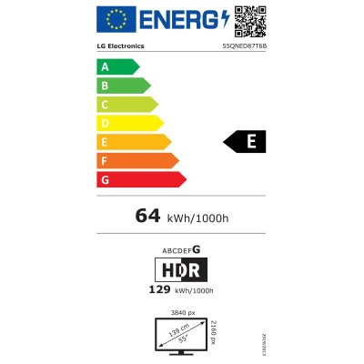 TV LG 55QNED87T6B