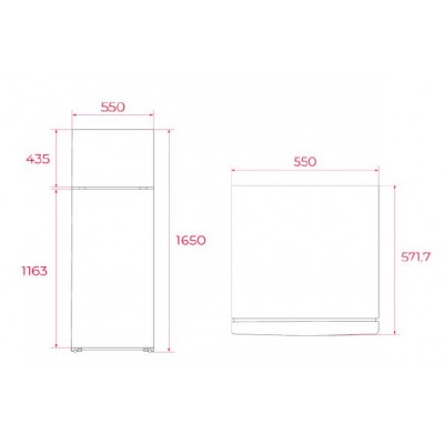 Frigorífico TEKA RTF 3200 Blanco