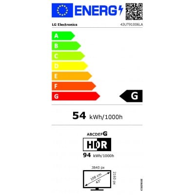 TV LG 43UT91006LA