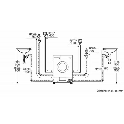 Lavasecadora BOSCH WKD28543ES