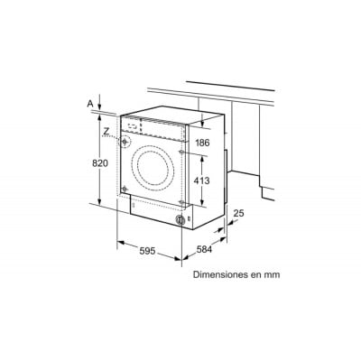 Lavasecadora BOSCH WKD28543ES