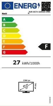 Etiqueta de Eficiencia Energética - NVR807332RD2SSMAN
