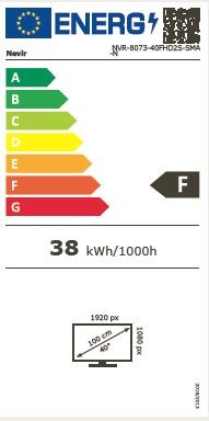 Etiqueta de Eficiencia Energética - NVR807340FHD2SSMA